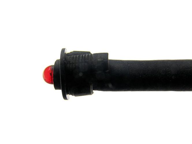 Hovedbilde Rød 3mm utvendig 24V ...