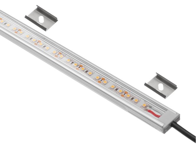 Hovedbilde 12V 1m grønn LED lys skinne ...