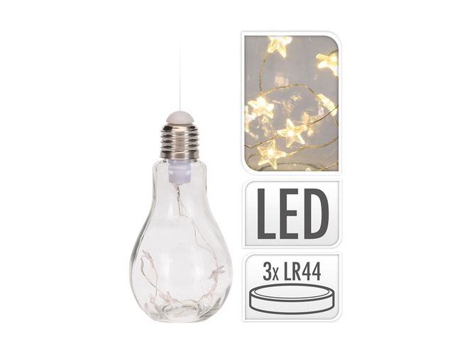 Hovedbilde Glasspære med 5 LED ...