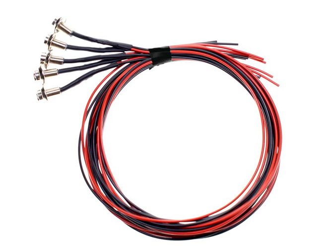 Hovedbilde 12V 5stk LED Spot 5mm