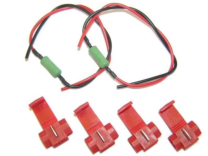 Hovedbilde 2 stk Parklys motstand 5W 12V