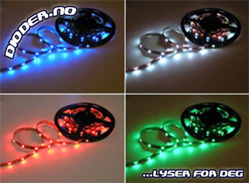50cm RGB LED SMD Bånd 12V