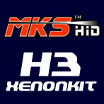 Hovedbilde MKS H3 Xenonkit 12000K 12V