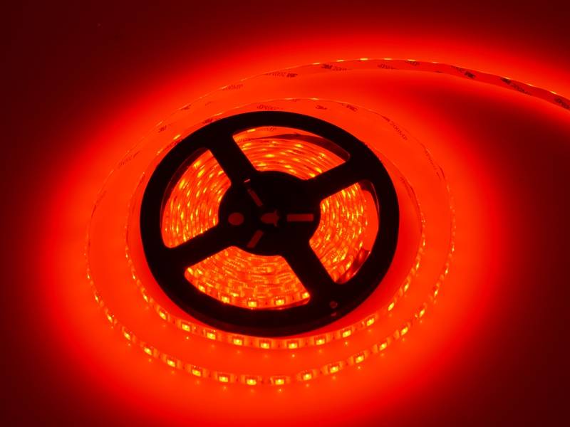 RGB LED lysbånd sprutsikkert 5m 24V