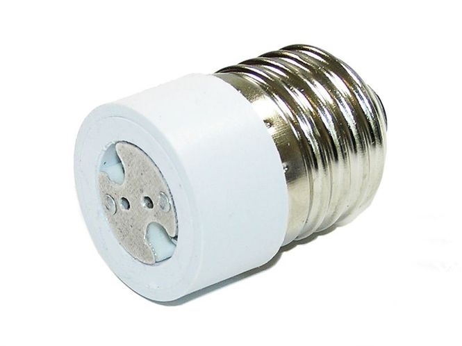 Hovedbilde E27 adapter til G4 / MR16 ...