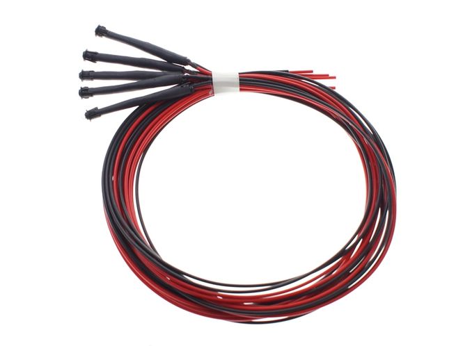 Hovedbilde 5 stk 24V 3mm dioder til ...