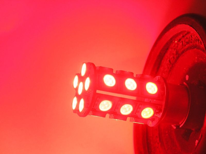 6V BA15S 24xSMD LED pære 21W