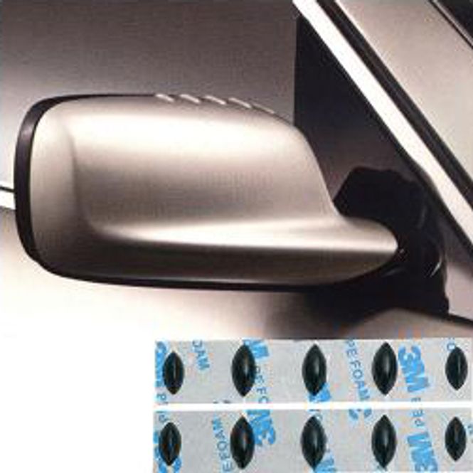 Hovedbilde GT-9 Speil spoiler, Sort.