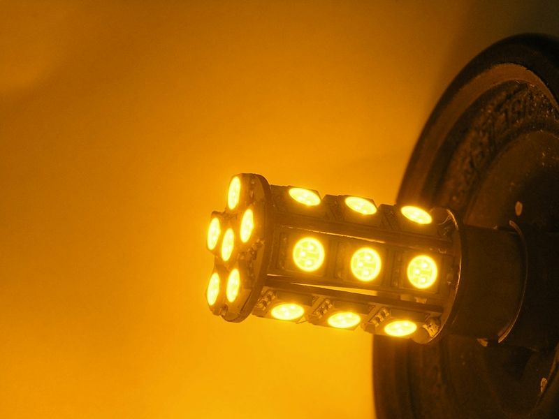 6V BA15S 24xSMD LED pære 21W
