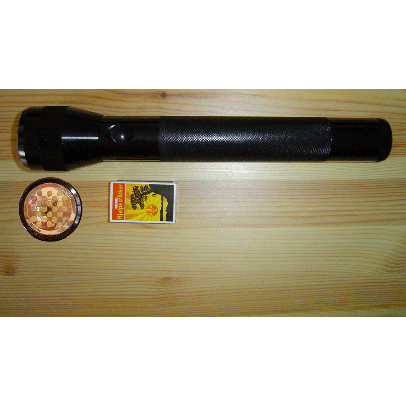 LED Lommelykt M240 Sort