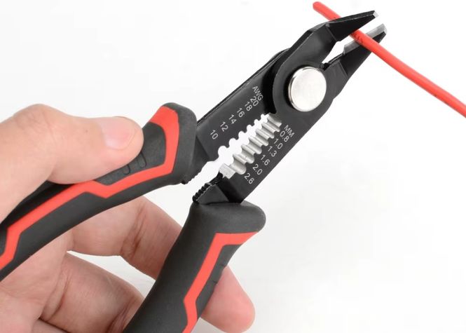 Hovedbilde Avbiter strip krymp tang