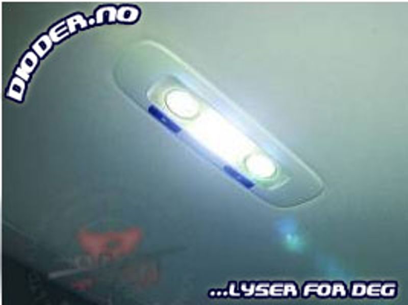 VW LED interiørlys - Bak