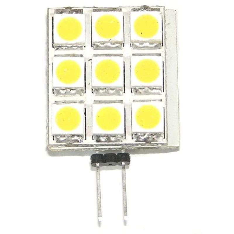 G4 Varmhvit SMD pære, AC/DC 12V - 90 Lumen