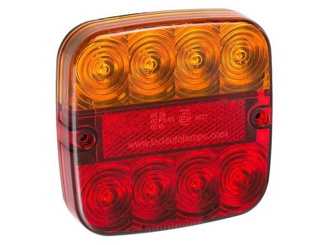 Hovedbilde 12V LED bak, blink og ...