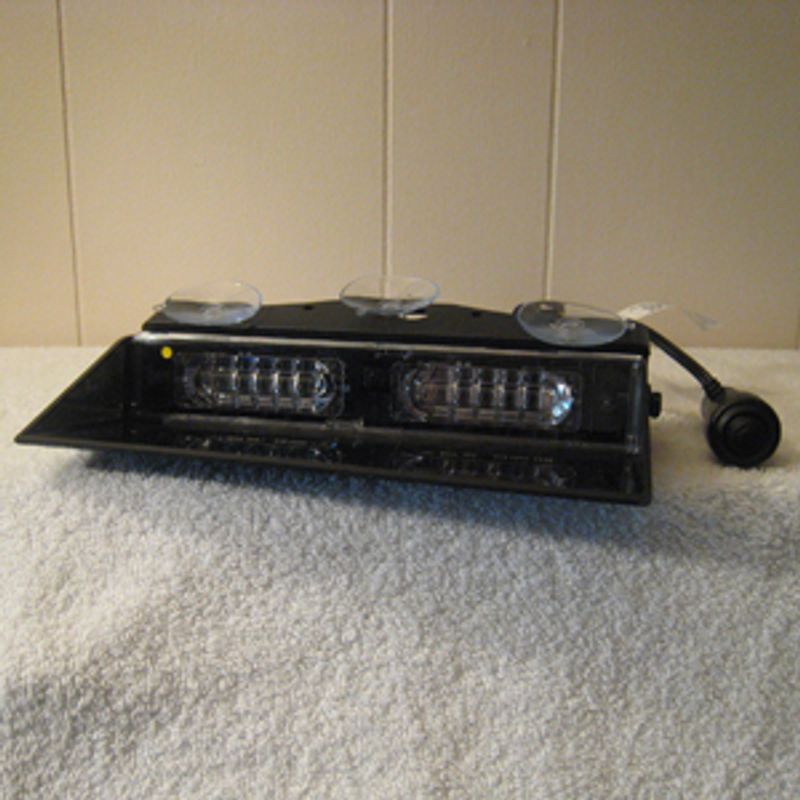 Axixtech Xtreme 12LED Dash LED Strobelys, Gult 24V.